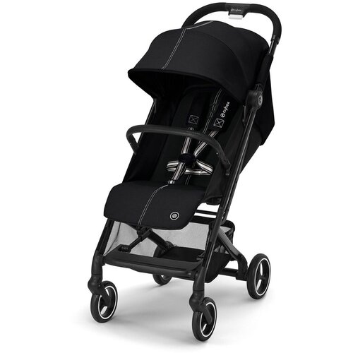 Прогулочная коляска Cybex Beezy, moon black, цвет шасси: черный