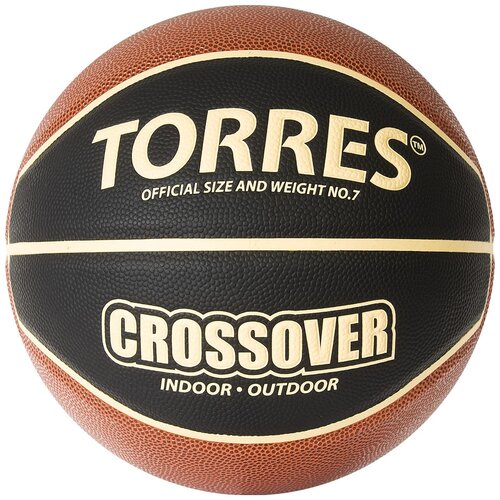 Мяч баскетбольный TORRES Crossover арт.B32097, р.7