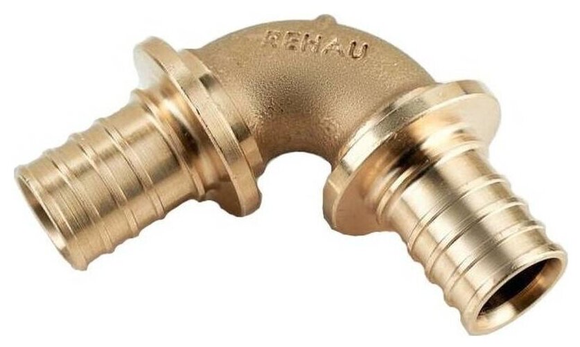 Platinum RX 13777021001 Угольник (90°, Ø 20 мм, бронза) REHAU - фото №1