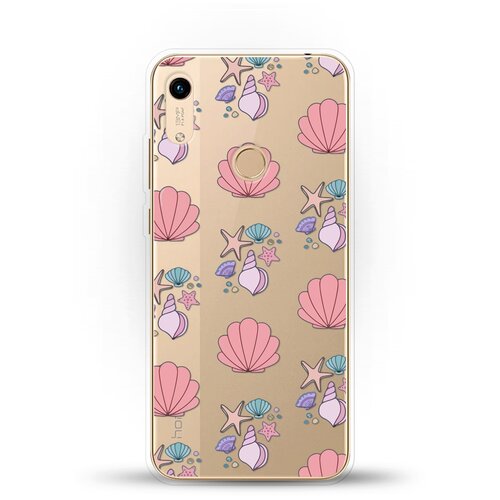 фото Силиконовый чехол ракушки на honor 8a andy & paul