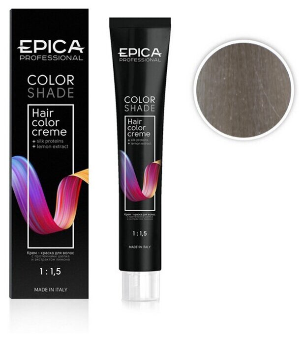 EPICA PROFESSIONAL Colorshade Крем-краска 10.81 светлый блондин жемчужно-пепельный, 100 мл.