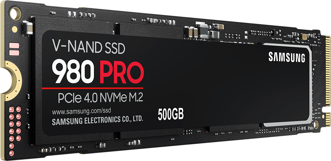 Твердотельный накопитель Samsung 980 PRO 500 ГБ M.2 TLC MZ-V8P500BW