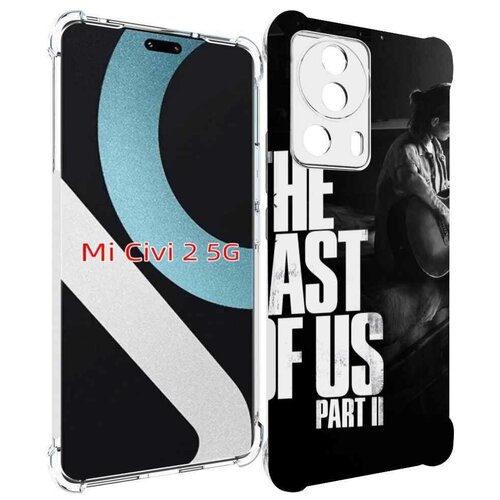 Чехол MyPads The Last of Us Part II Элли для Xiaomi Civi 2 задняя-панель-накладка-бампер