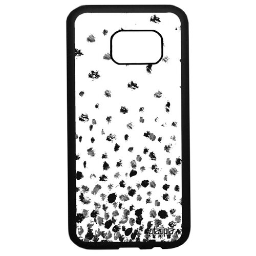 фото Чехол для мобильного galaxy s7, "снег" кружочки лепестки utaupia