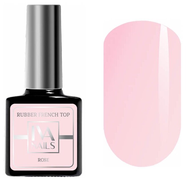 Топ для гель-лака Тоp ROSE IVA NAILS, 8 мл