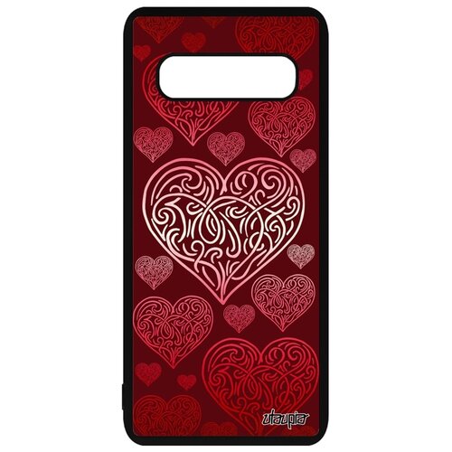 фото Чехол на galaxy s10 plus, "сердце" верность символ utaupia