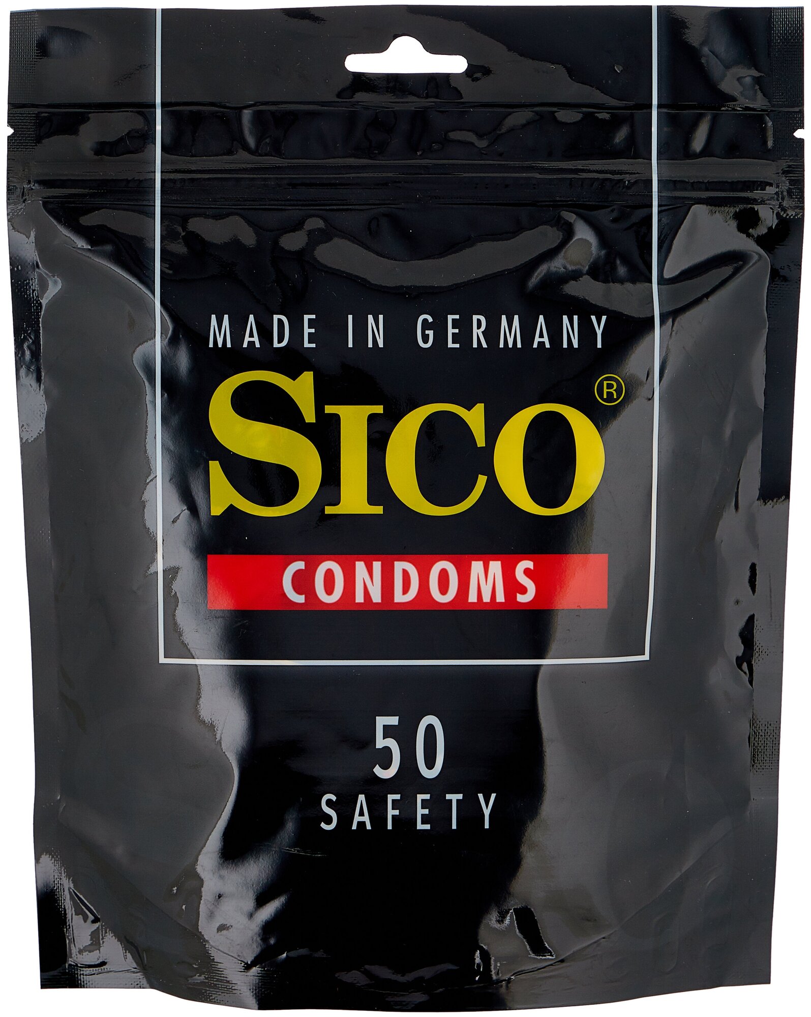 SICO Презервативы Safety, классические, 50 шт