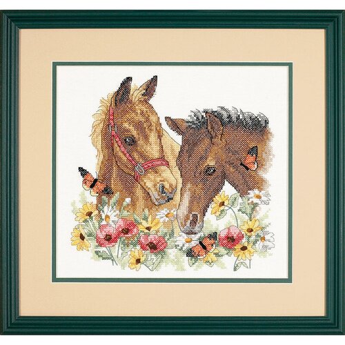 03230-Dimensions Друзья 30х28 см everlasting love christmas the old married couple ecological cotton chinese cross stitch kits counted stamped sales promotion