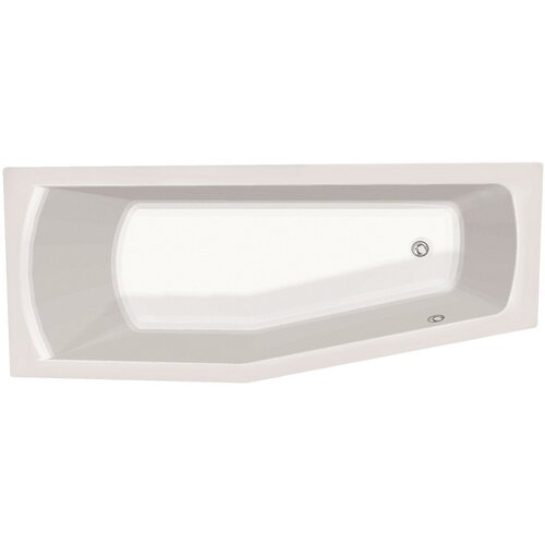 Nika 160*70 L Асимметричная акриловая ванна C-bath ванна акриловая aura 160 105 l