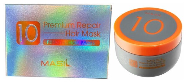 Маска для волос восстанавливающая Masil 10 Premium Repair Hair Mask, 300 мл - фотография № 10