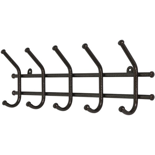 Вешалка настенная Hoff Норма 48х165х8 цвет медный антик 499₽