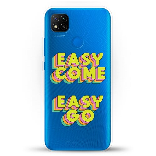 фото Силиконовый чехол easy go на xiaomi redmi 9c andy & paul
