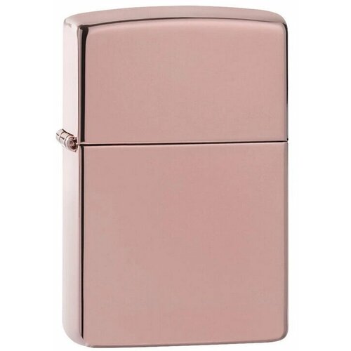 Зажигалка ZIPPO Classic с покрытием High Polish Rose Gold, латунь/сталь, розовое золото, 38x13x57 мм накопитель вертикальный devente gold rose 30 8x25x10 3 см сетч метал розовое золото