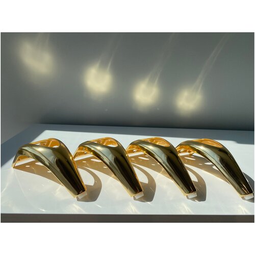 Опора мебельная золото, 14 см