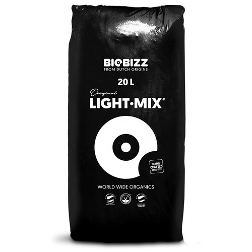 Субстрат BioBizz Light-Mix, 20 л, 5.09 кг комплект удобрений try pack stimulant biobizz