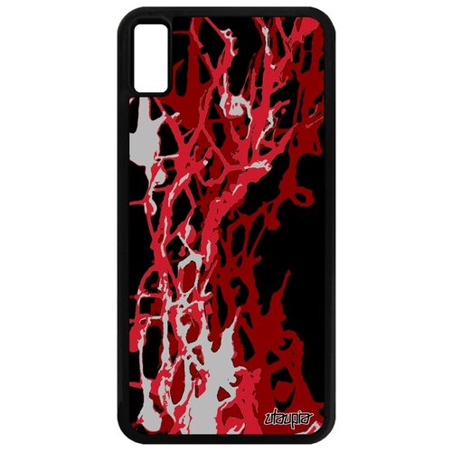 фото Чехол для iphone xs max, "огонь" декоративный мотив utaupia