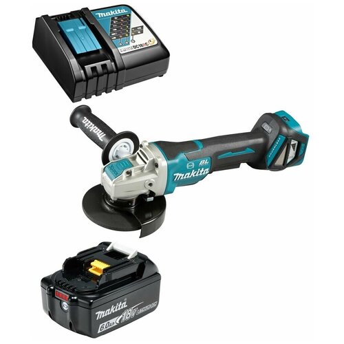 Шлифмашина угловая X-LOCK аккумуляторная 18В LXT 115мм Li-Ion 1x6Ач Makita DGA469RG 3407000₽