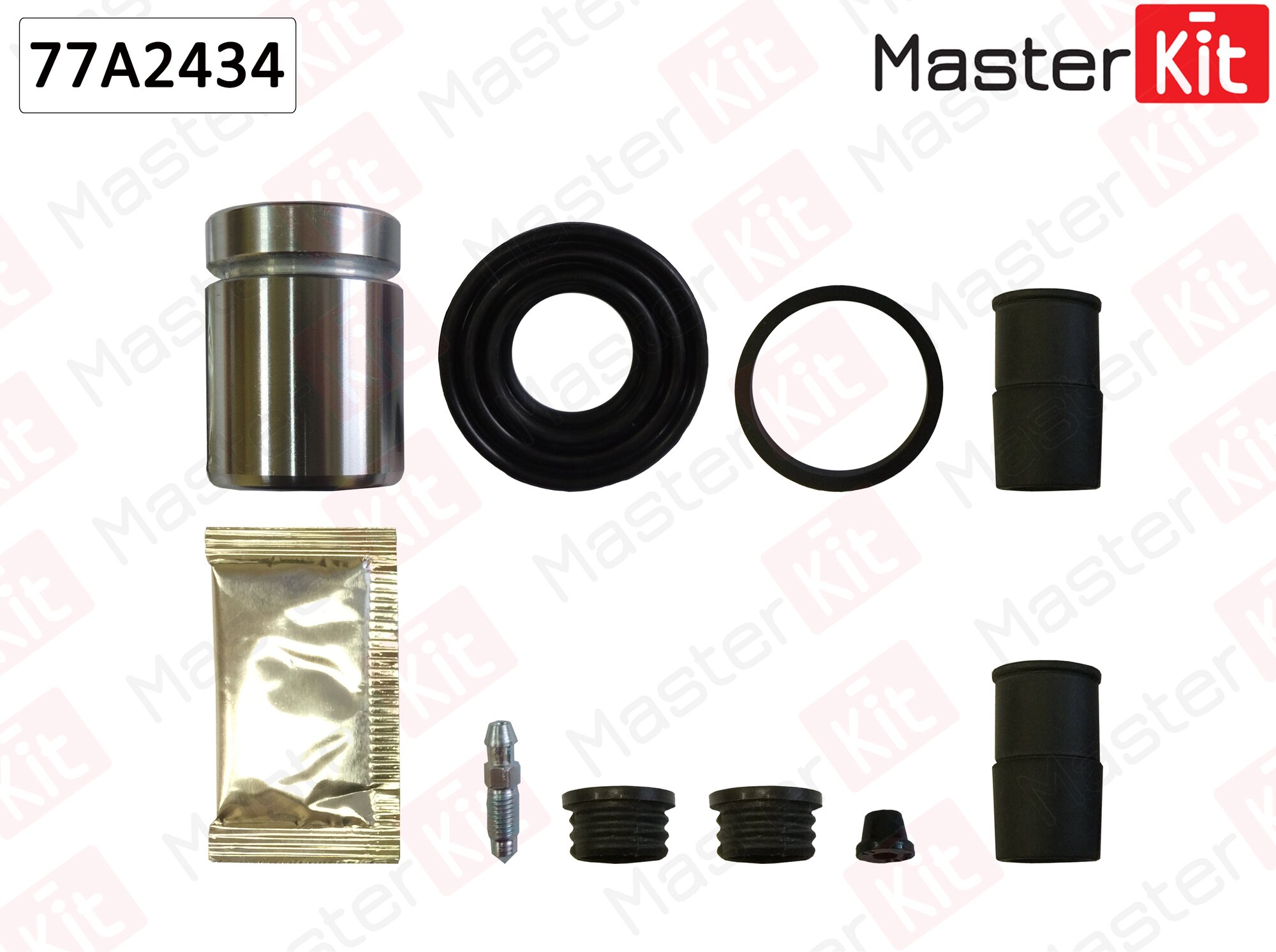 MASTERKIT 77A2434 77A2434 Ремкомплект тормозного суппорта + поршень BMW 5 (E34) 1987 - 1995 7 (E32) 1986 - 1994