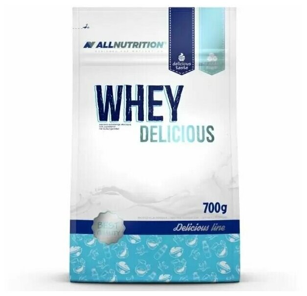 Протеин All Nutrition Whey Delicious ваниль 700 гр