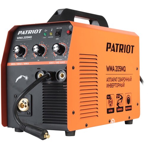 Сварочный полуавтомат инверторный PATRIOT WMA 205MQ 21447₽