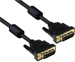 Кабель Exegate DVI dual link EX-CC-DVI2-1.8 (25M/25M, 1,8м, позолоченные контакты)
