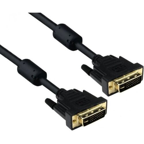 Кабель Exegate DVI dual link EX-CC-DVI2F-3.0 (25M/25M, 3м, 2 фильтра, позолоченные контакты) кабель dvi d dvi d dual link exegate ex cc dvi2f 1 8 25m 25m 2 фильтра позолоченные контакты вилка вилка длина 1 8 метра