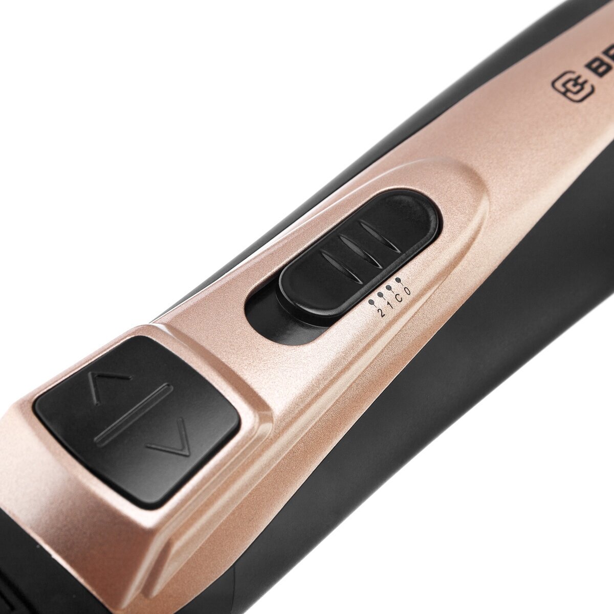 Фен-щетка BRAYER BR3100, black/gold - фото №5