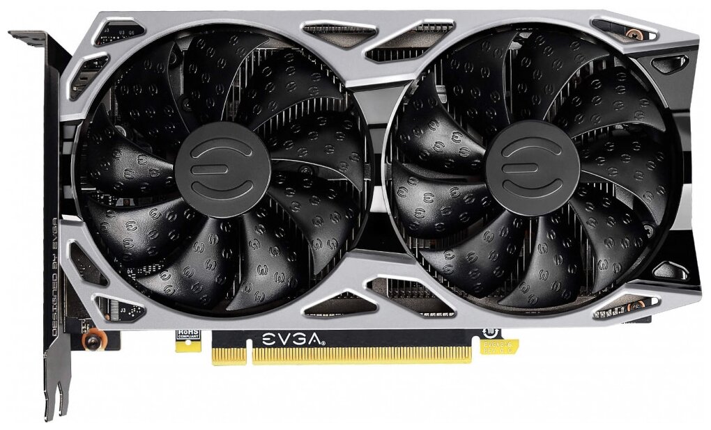 Видеокарта EVGA GeForce GTX 1660 SUPER 6 ГБ (06G-P4-1068-KR) Сборка Тайвань.