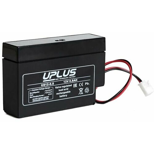 Аккумулятор UPLUS AGM Leoch US12-0.8 12V 0,8Ah