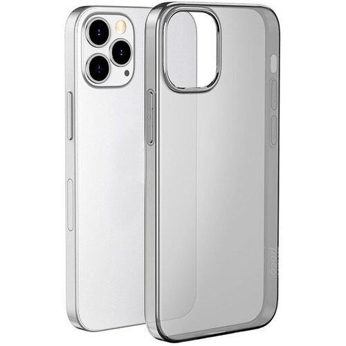 Чехол Hoco, для iPhone 12/12 Pro, полиуретан (TPU), толщина 0.8 мм, анти износ, прозрачный чехол теропром 7687091 hoco для iphone 11 pro полиуретан tpu толщина 0 8 мм прозрачный