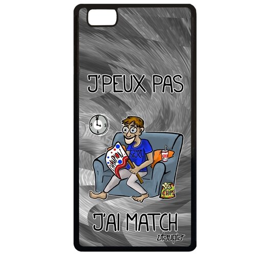 фото Чехол для p8 lite 2015, "не могу - у меня матч!" спорт юмор utaupia