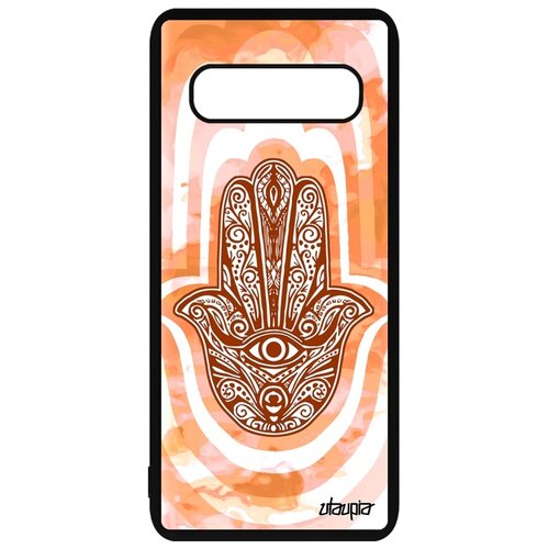 фото Чехол на смартфон galaxy s10, "рука фатимы" талисман медальон utaupia
