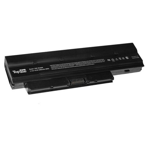 фото Аккумулятор для ноутбука toshiba satellite t235, t230, t215d, t210d, t210 series. 10.8v 4400mah 48wh. pn: pabas232, a3820u-1brs topon