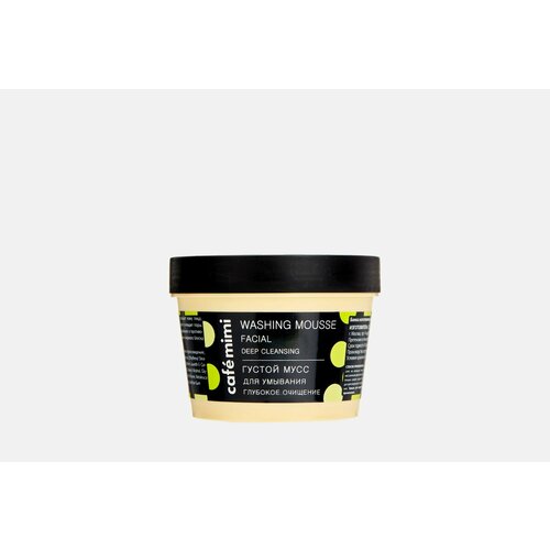 Густой мусс для умывания Cafe mimi deep cleansing