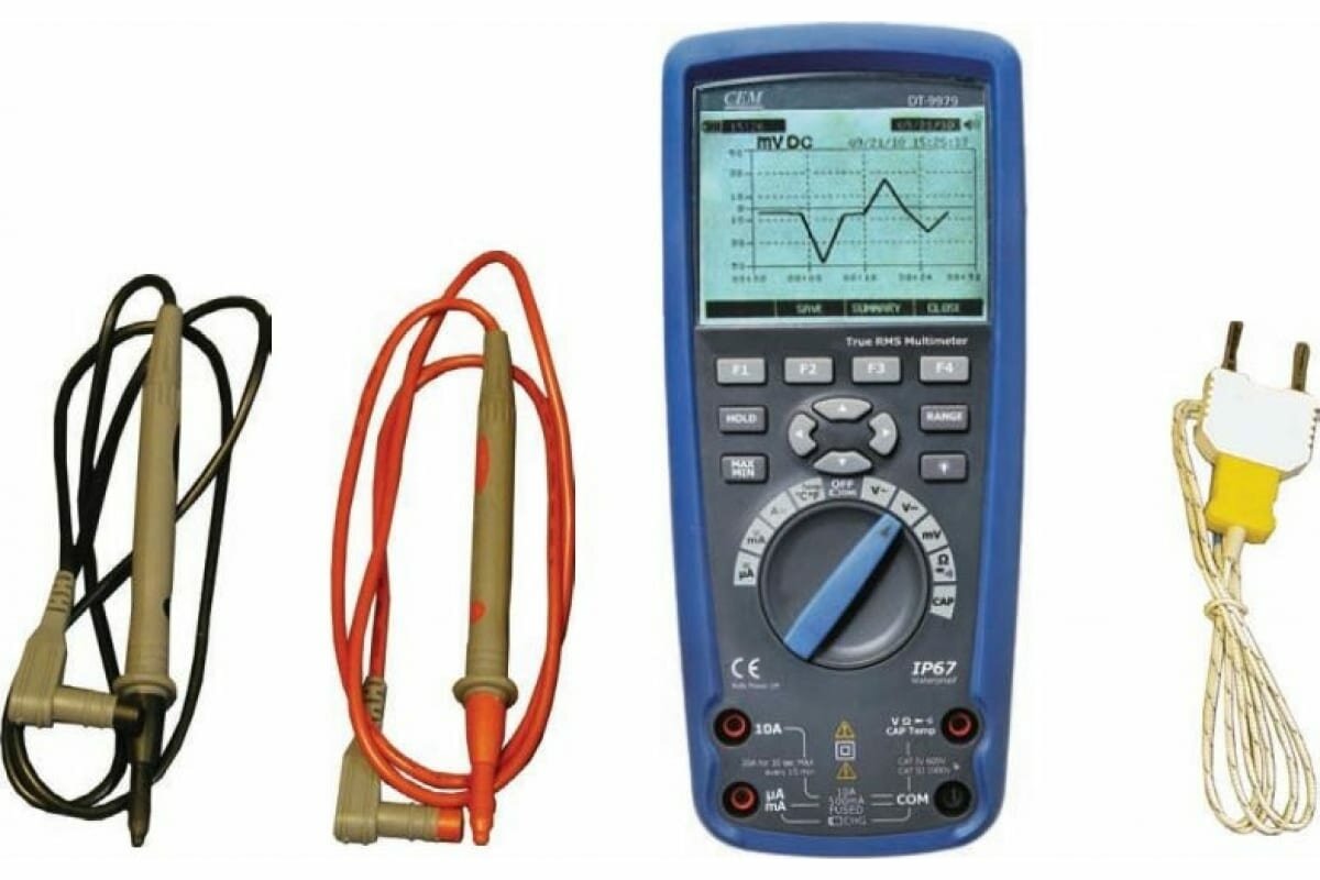 Цифровой мультиметр СЕМ Cem - фото №3