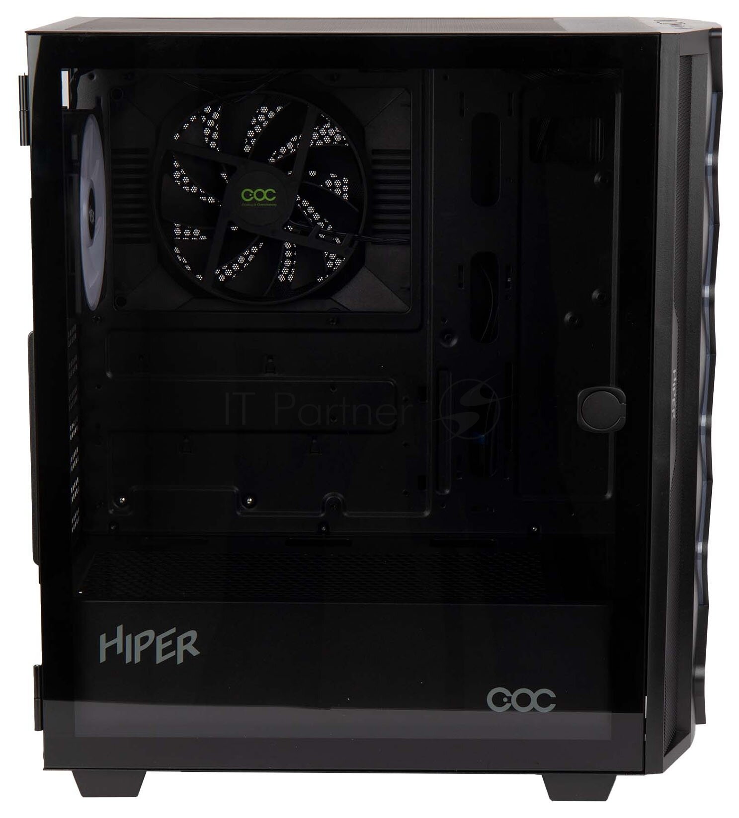 Компьютерный корпус ATX Hiper DCB черный - фото №8