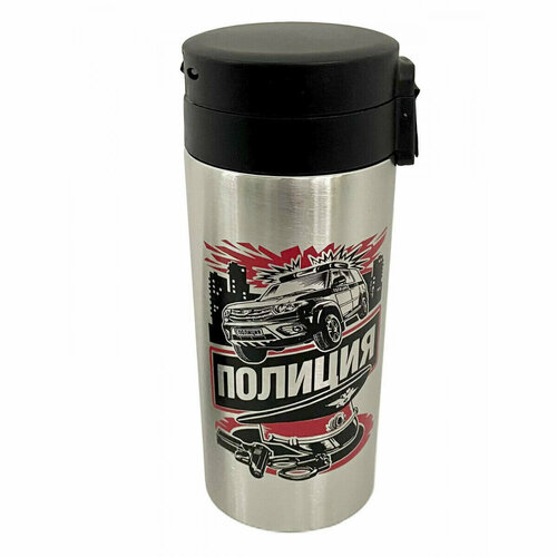 Термостакан Полиция стальной