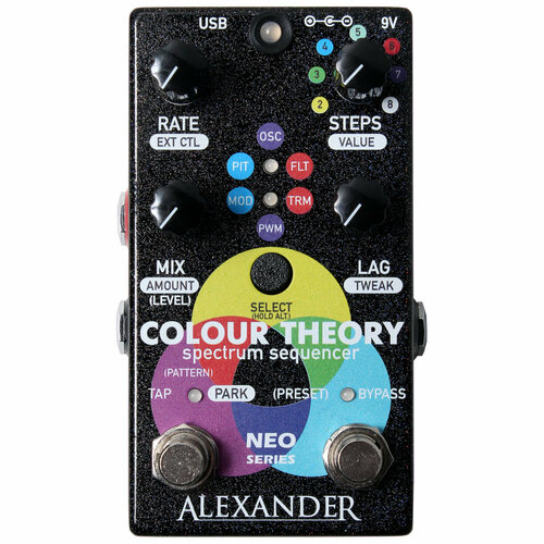 Alexander Pedals Colour Theory Spectrum Sequencer