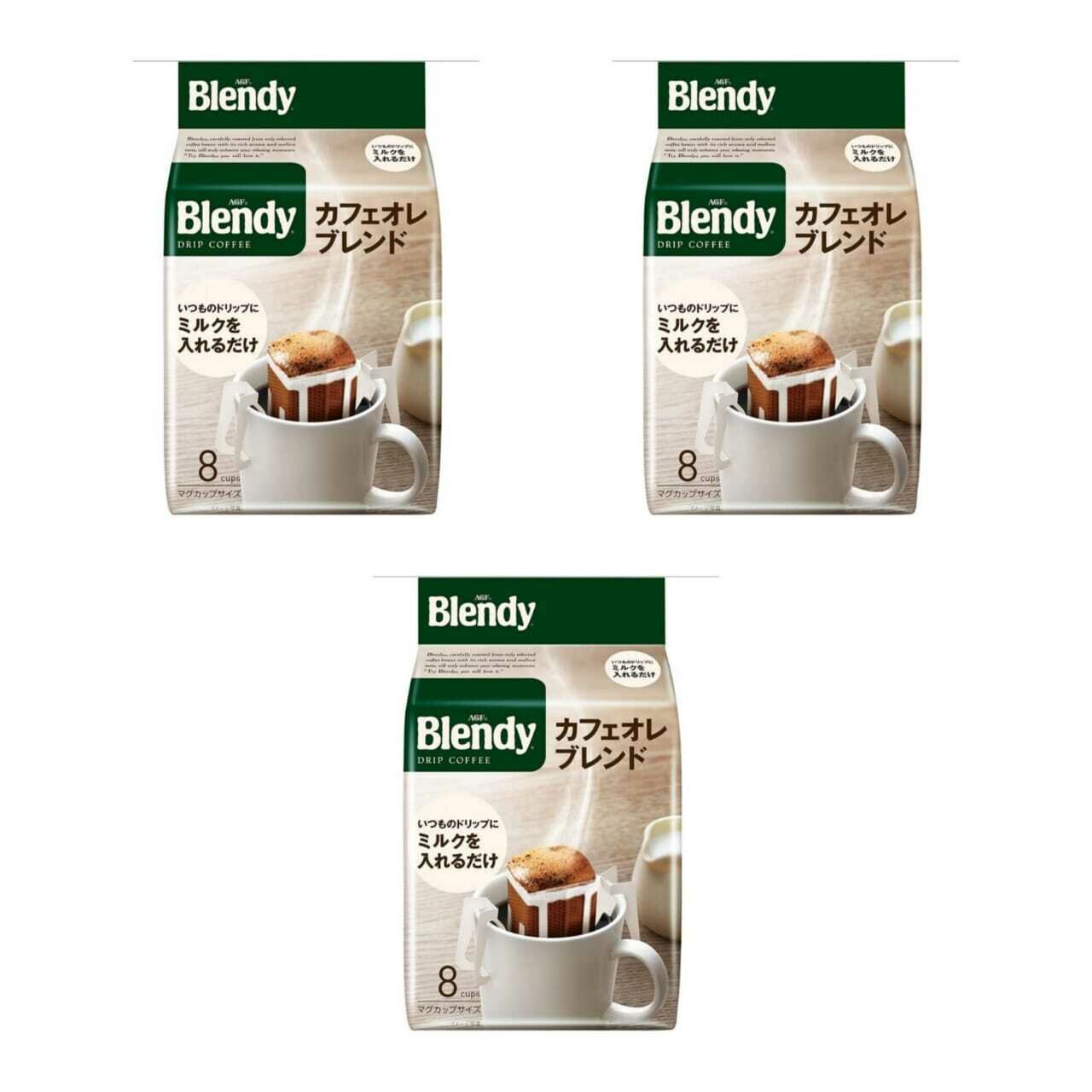 Кофе молотый AGF Blendy Mild Ole Blend в дрип-пакетах, 8 шт, 3 шт