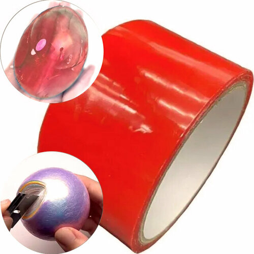 Цветной стретч-скотч антистресс для формирования шаров с водой и сматывания шариков красный 10 шт прозрачные надувные шарики 10 24 дюйма
