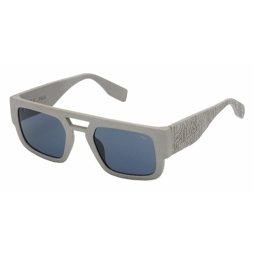 Солнцезащитные очки Fila SFI085 0CC3, прямоугольные, для мужчин, черный