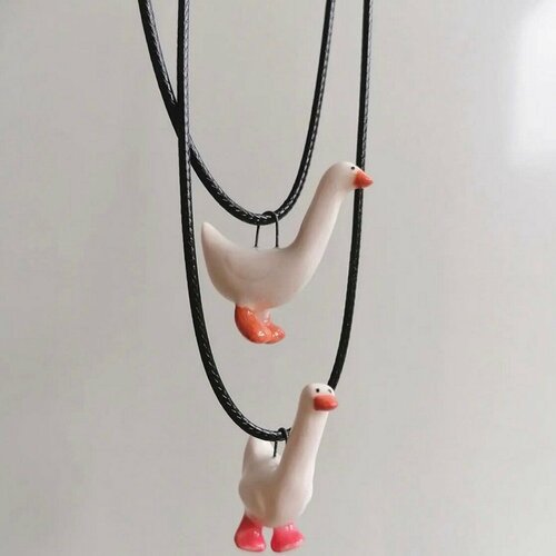 Колье, белый