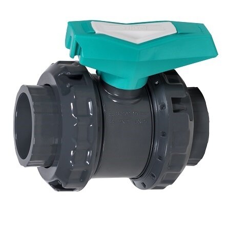 фото Кран шаровой D=50 HDPE-EPDM