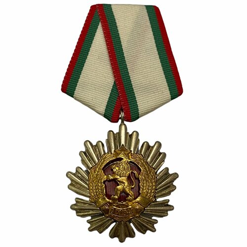 Болгария, орден Народной Республики Болгария II степень (1 тип) 1951-1960 гг. албания орден труда ii степень 1951 1960 гг