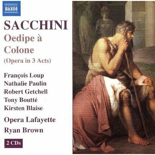 Sacchini - Oedipe A Colone (Opera 18th century)- Naxos CD Deu ( Компакт-диск 2шт) Antonio britten albert herring opera naxos cd eu компакт диск 2шт