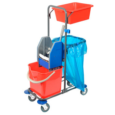 фото Многофункциональная уборочная тележка