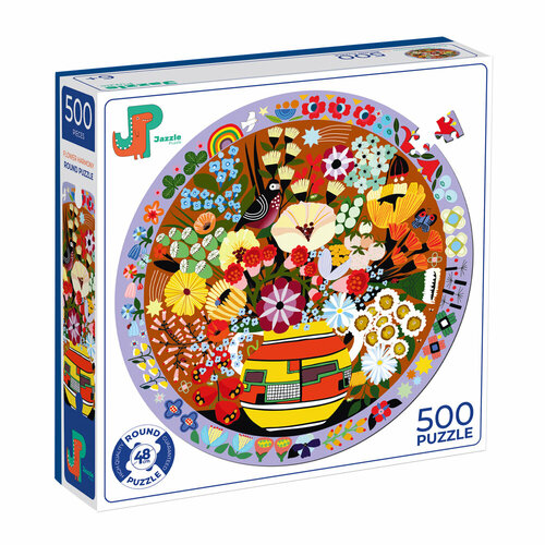 JAZZLE PUZZLE Пазл JAZZLE PUZZLE P1003 Цветочная гармония 500 дет.