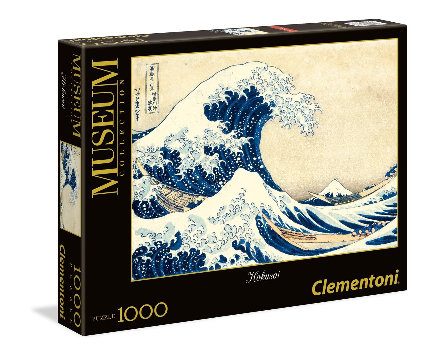 Пазл Clementoni 1000 деталей: Хокусай. Большая волна