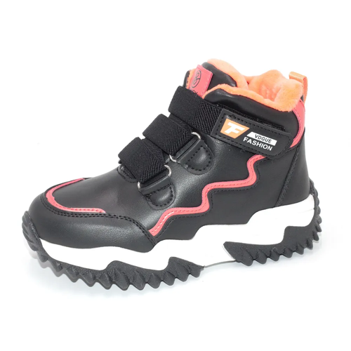 фото Ботинки, размер 35, оранжевый, черный нет