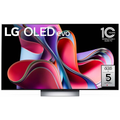 Телевизор LG OLED65G3RLA 65 3840x2160 120Гц OLED65G3RLA 60Вт Wi-Fi Поддержка SMART TV Разъем CI Цифровой тюнер 35558500₽